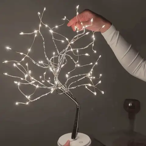 Chic LED Tree Table Lamp