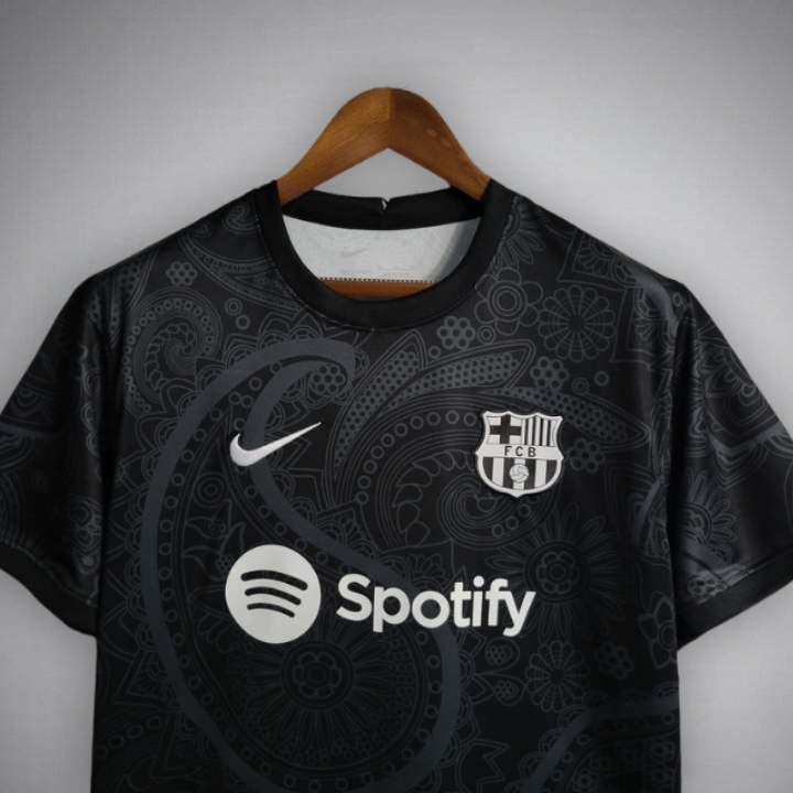 24/25 FC Barcelona "Noir Fleur" Premium Kit ( black rose )
