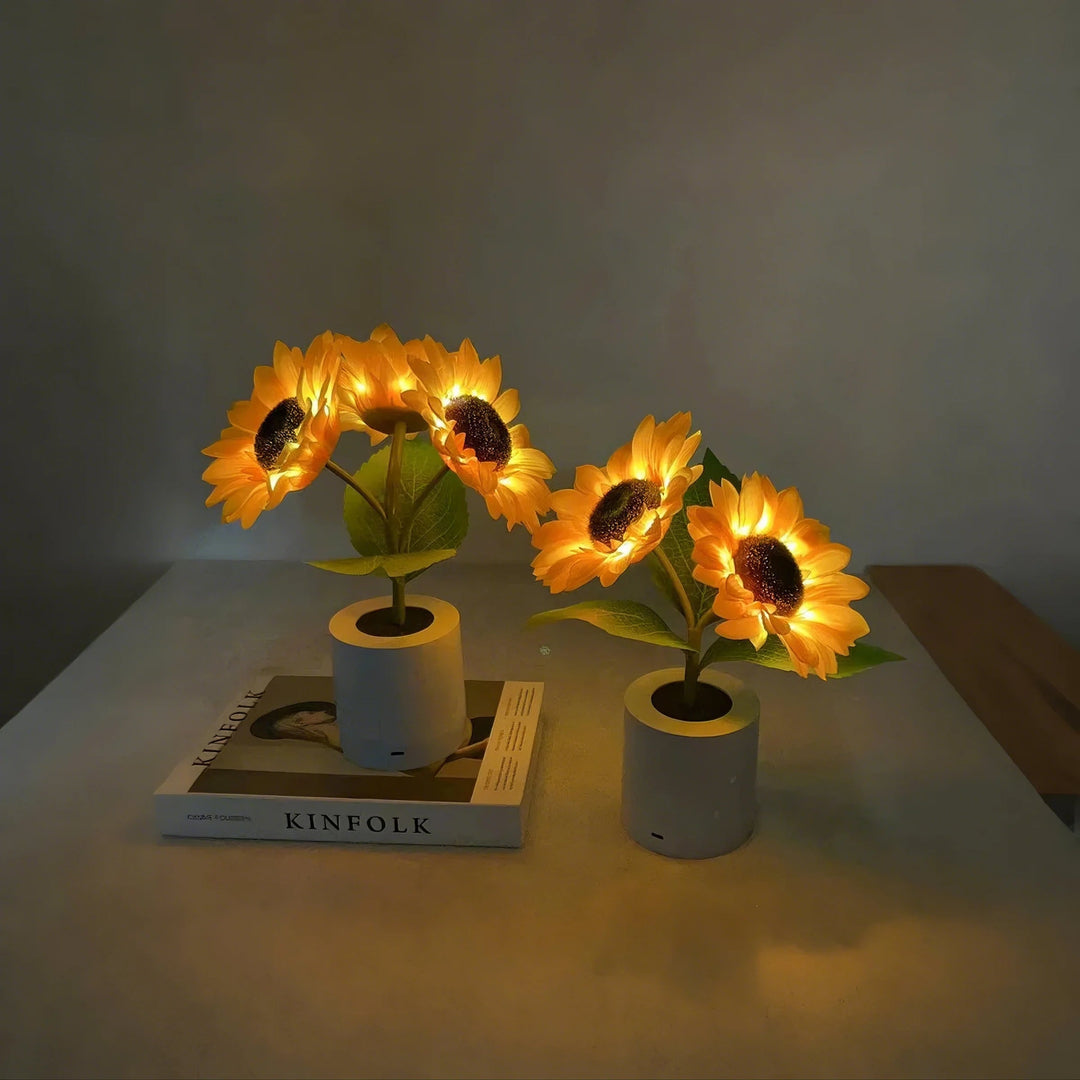 Creative Sunflower Table Lamp