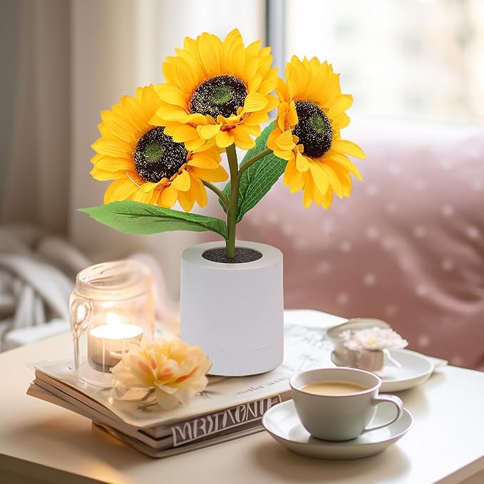 Creative Sunflower Table Lamp