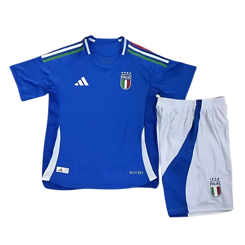 (KIDS) ITALY EUROS 2024 HOME SHIRT
