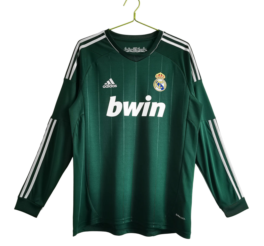 2012/2013 Real Madrid Green retro Long Sleeves jersey