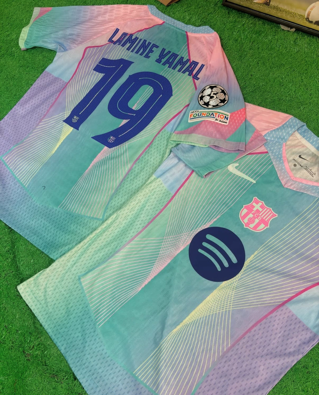 FC Barcelona Light Blue Special Edition Jersey