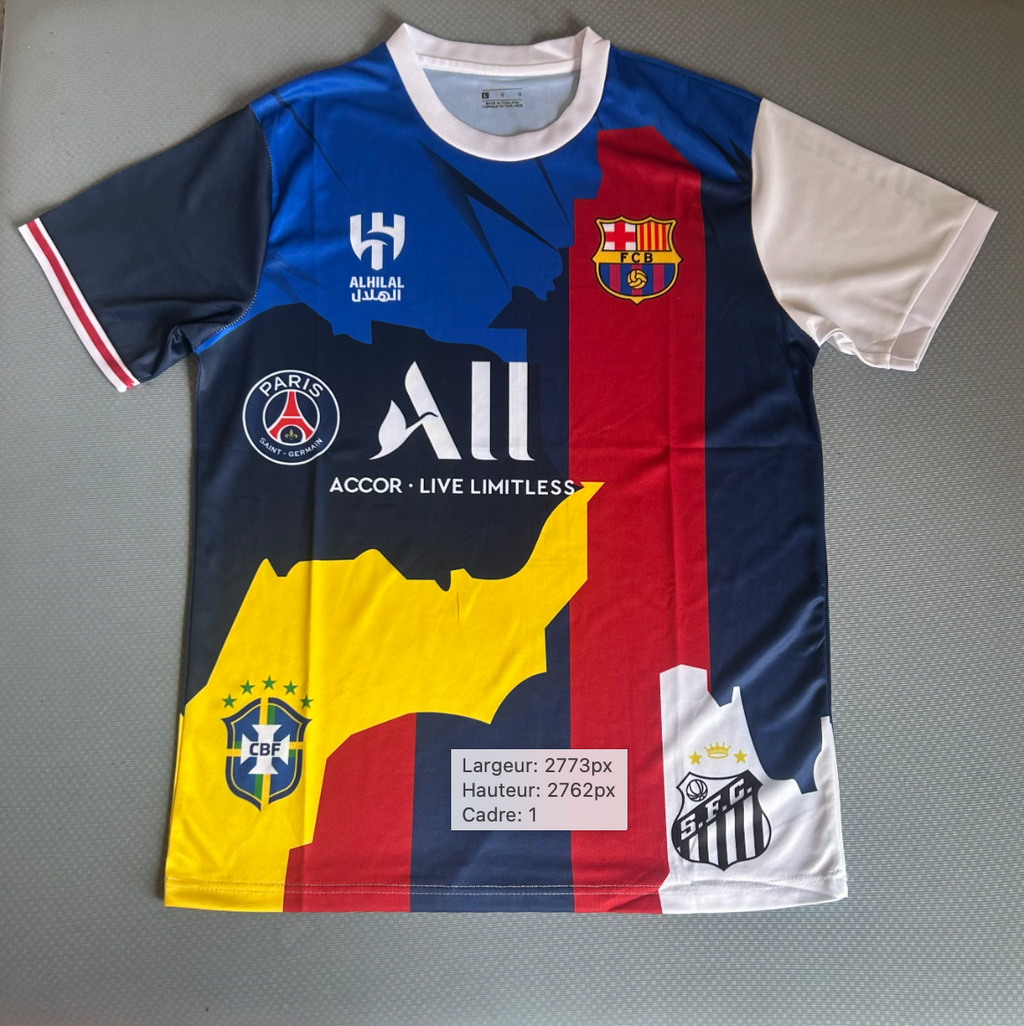 Neymar All teams jersey