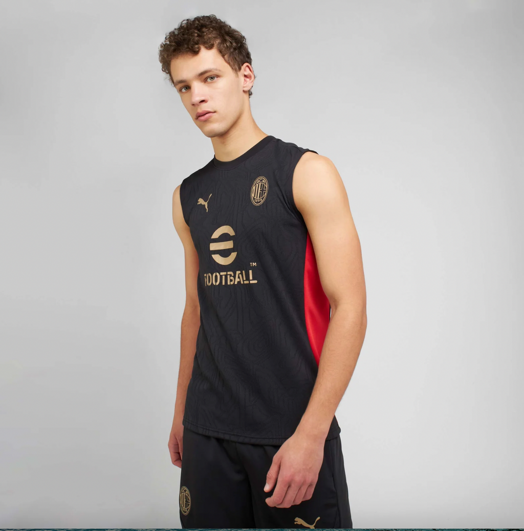 AC Milan Sleeveless Training set 2025