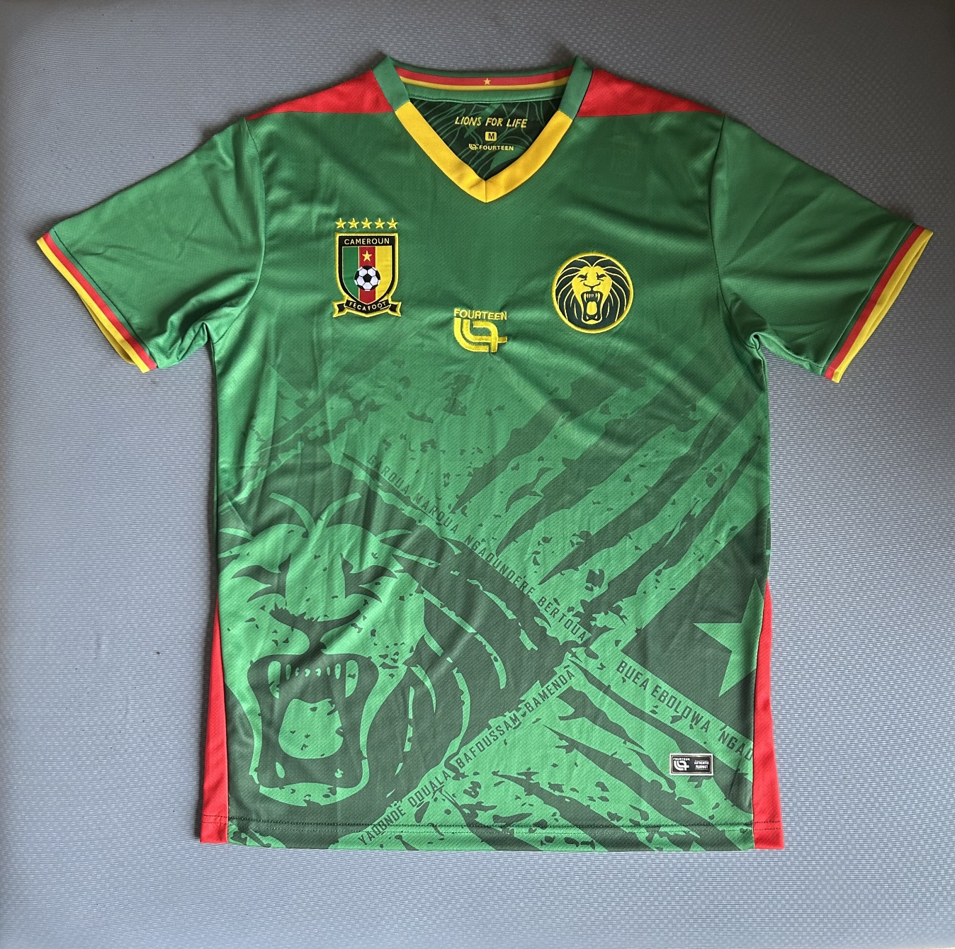 Cameroon 2025/2026 home jersey