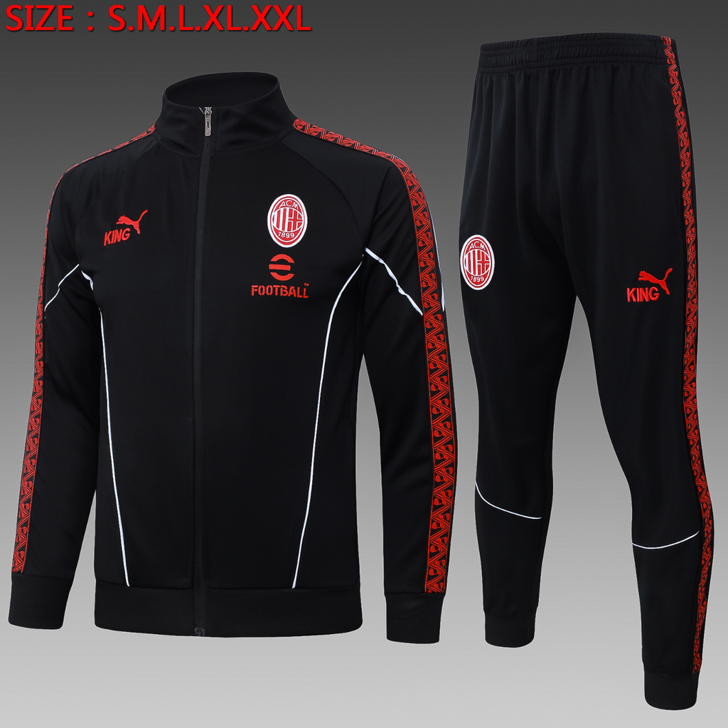 AC Milan 2026 King Tracksuit (Black)