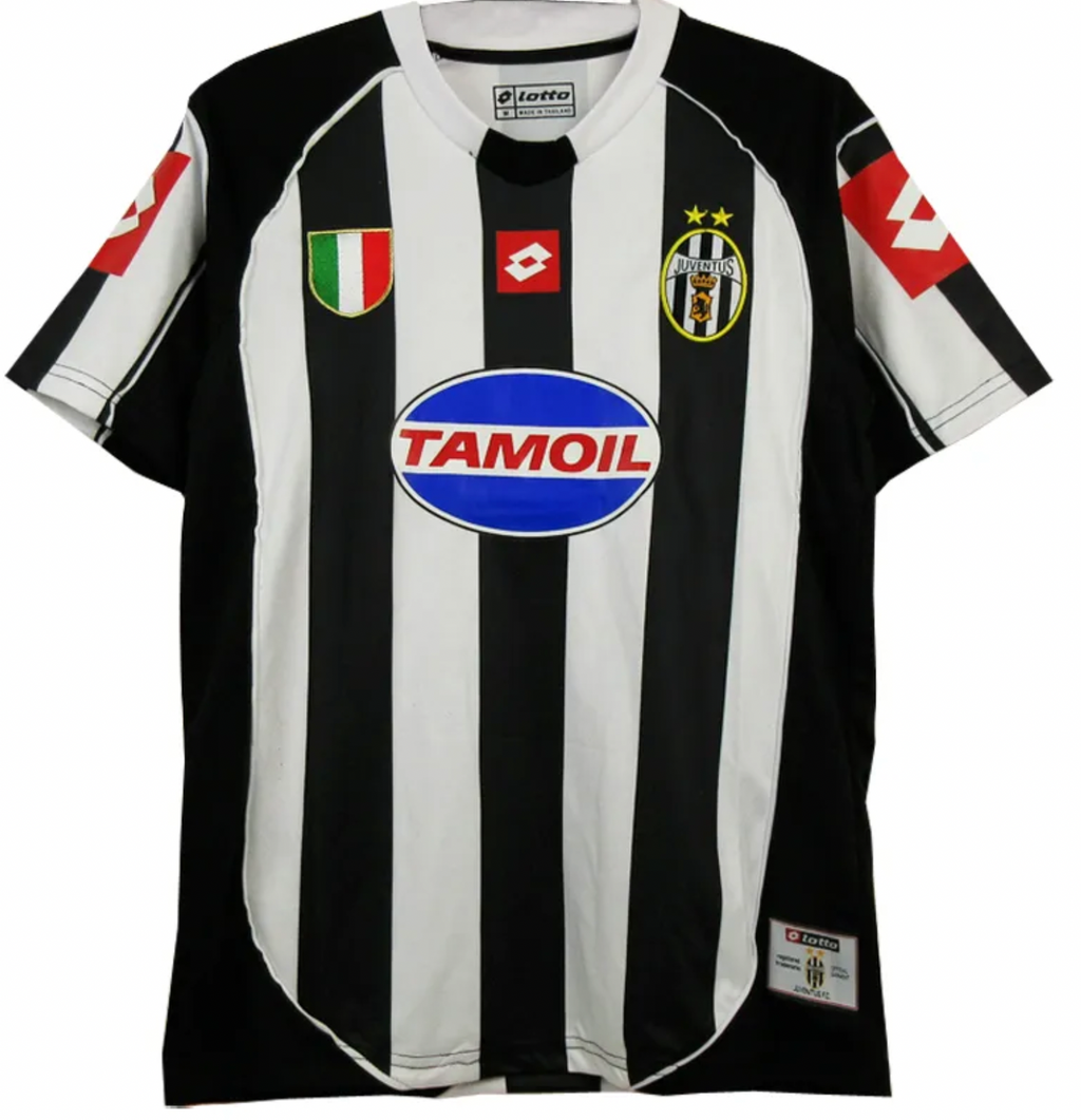 2002 / 2003 Juventus Home kit Retro