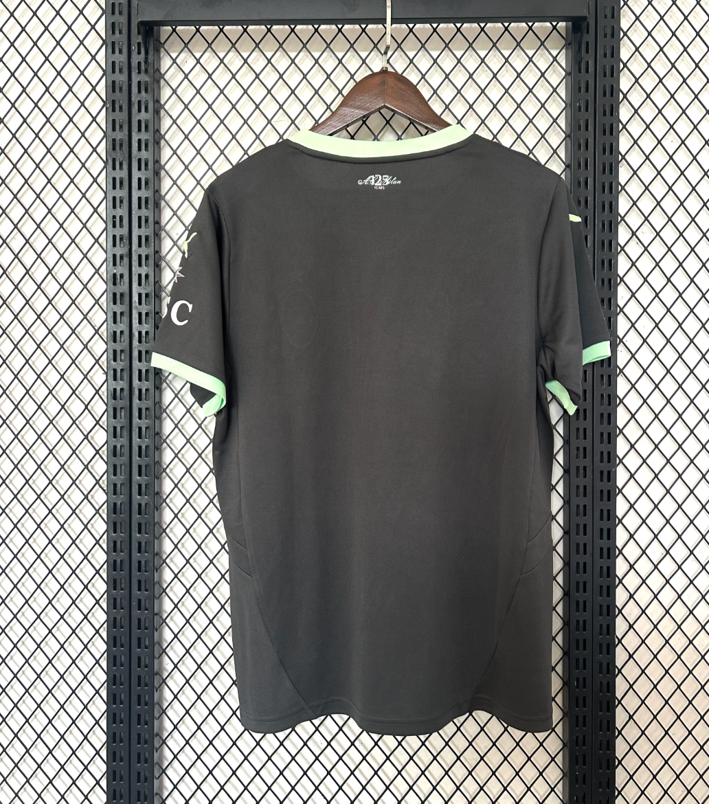 Ac Milan Third  Kit 24/25 Grey and green