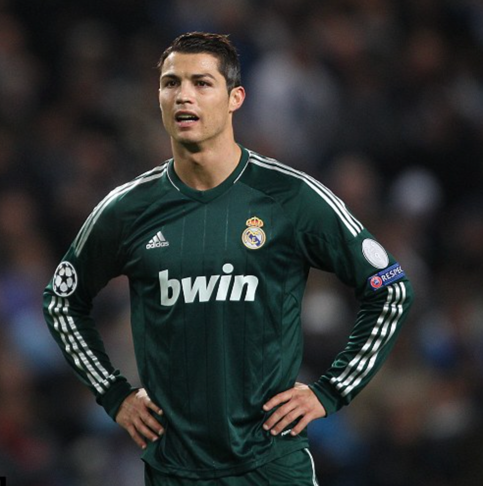 2012/2013 Real Madrid Green retro Long Sleeves jersey