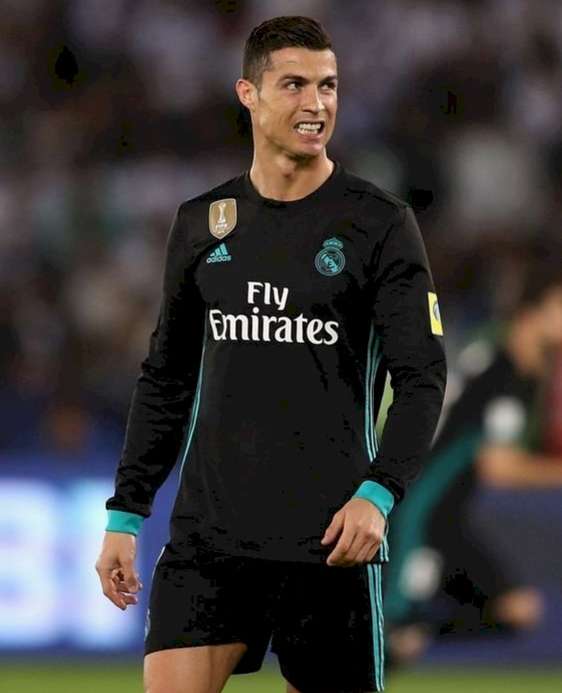 2017/2018 Real Madrid away long sleeve retro jersey