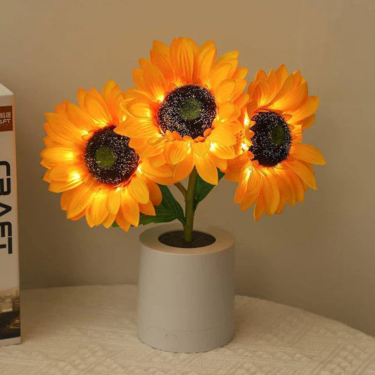Creative Sunflower Table Lamp