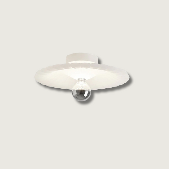 LuxePleat - Ceiling Lamp with Detailed Folds and Cozy Glow