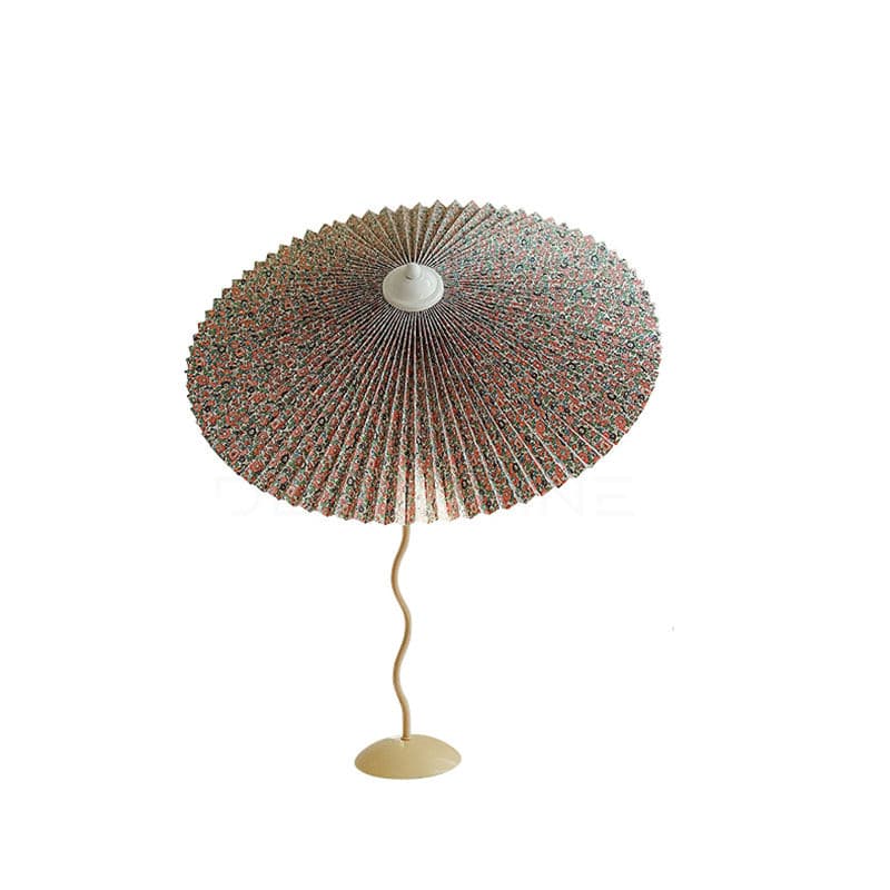 LuxePleat - Elegant Table Lamp with a Textured Pleated Shade
