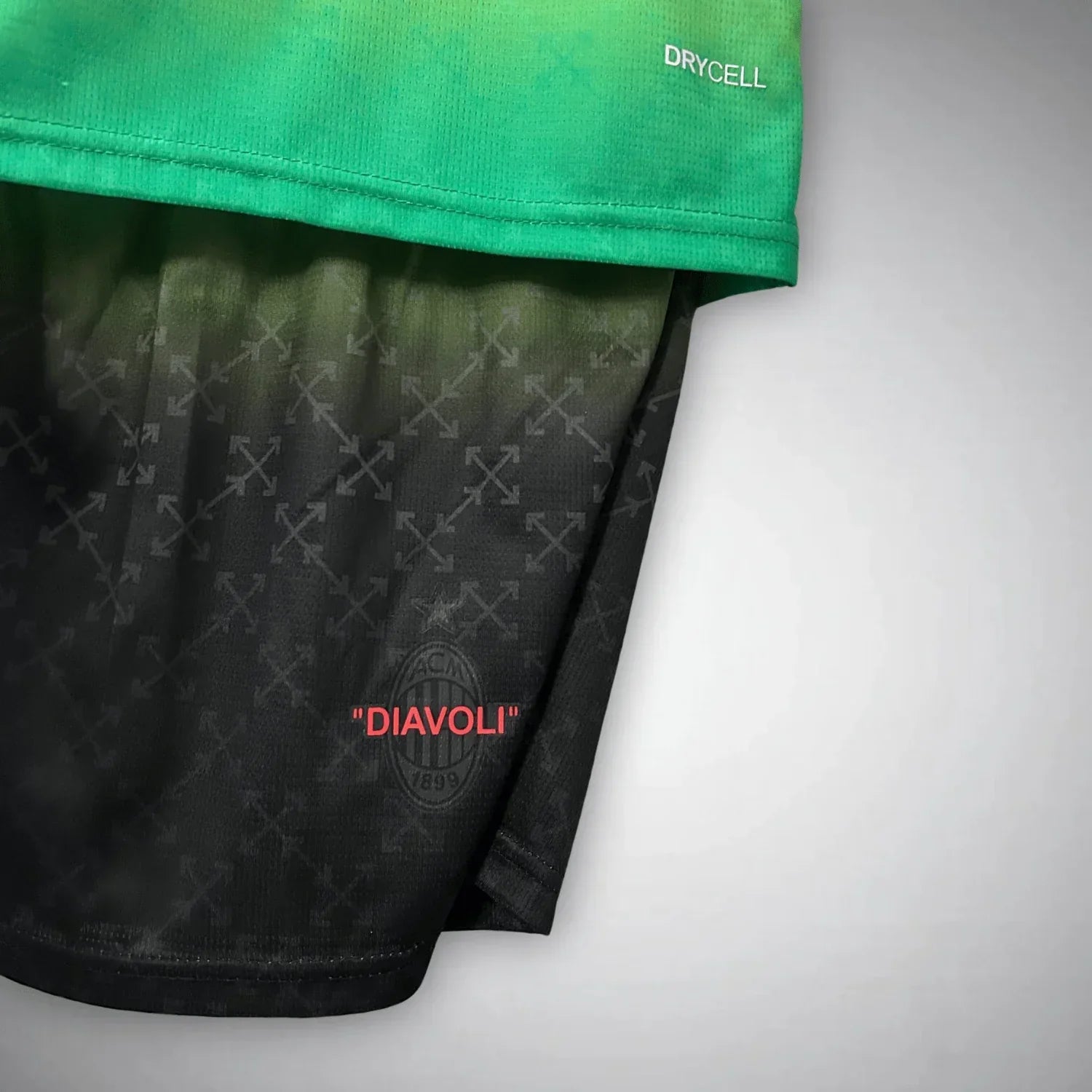 AC Milan x Off-White Black Kids Jersey 2025/2026