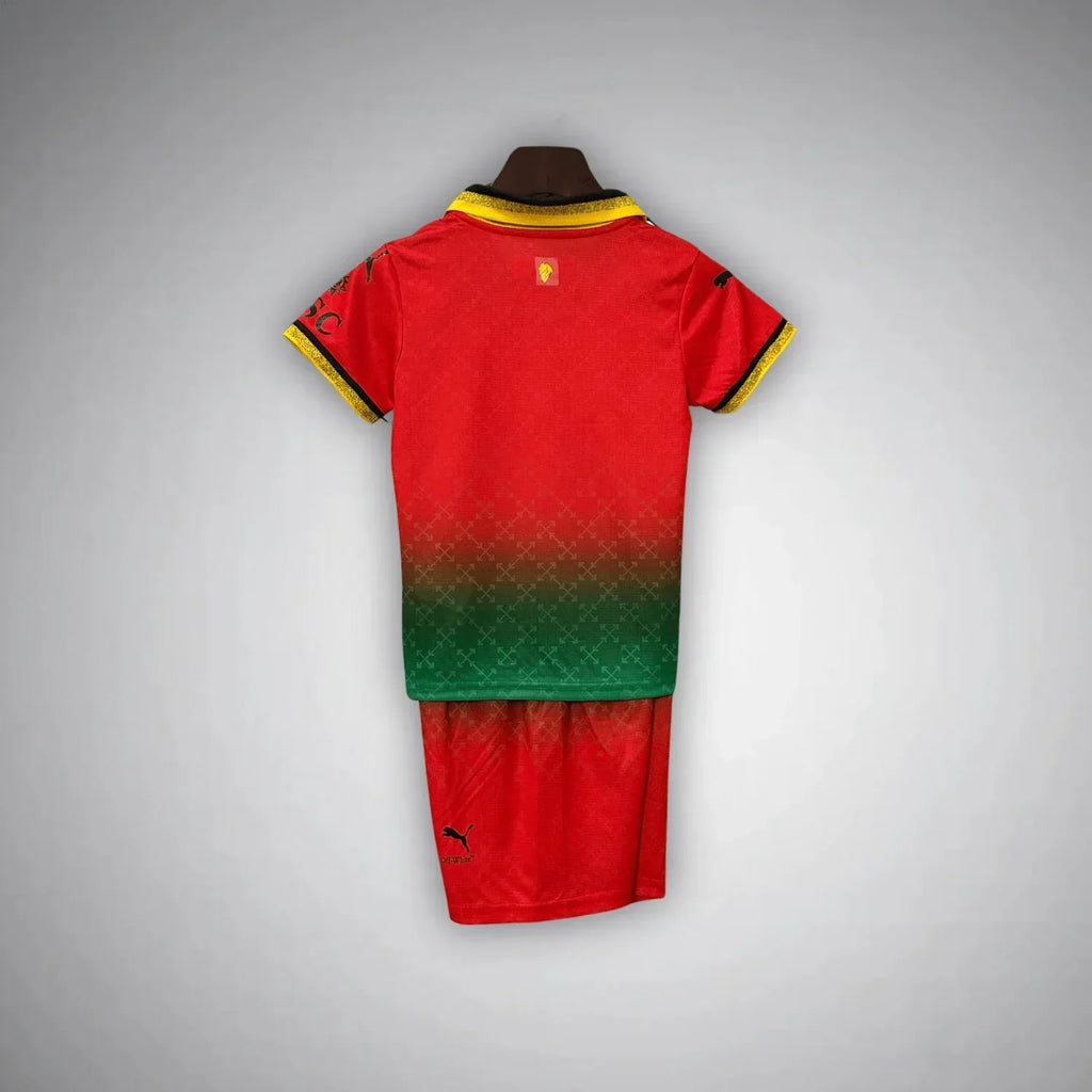 AC Milan Off-White Red Kids Jersey 2025/2026