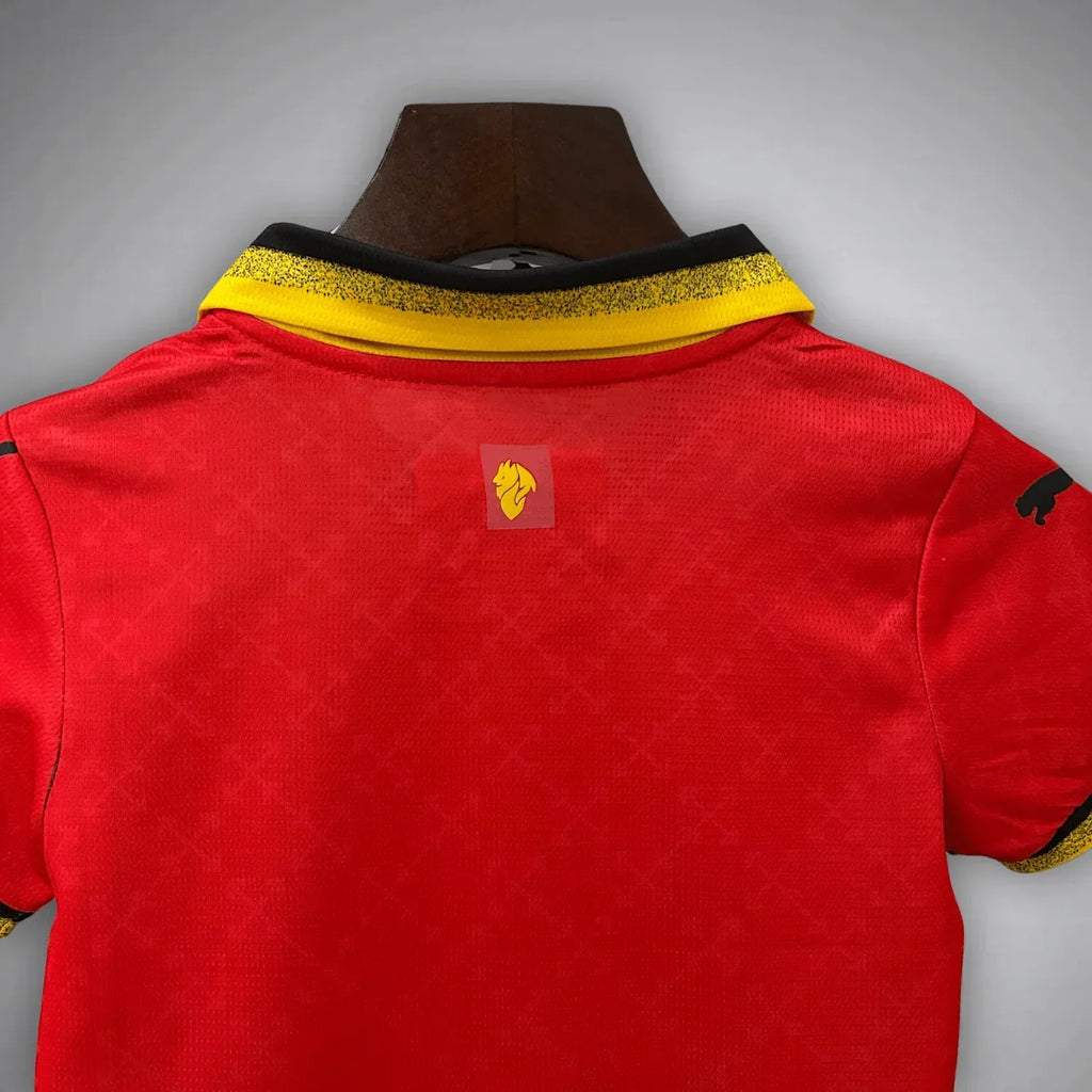 AC Milan Off-White Red Kids Jersey 2025/2026