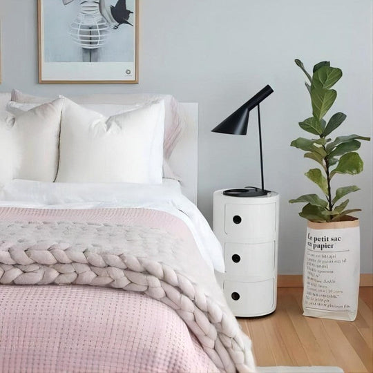 Directional Asymmetrical Metal Table Lamp Modern Design