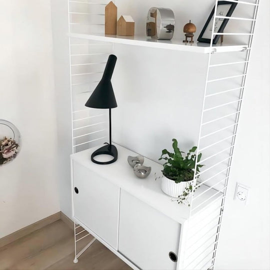 Directional Asymmetrical Metal Table Lamp Modern Design