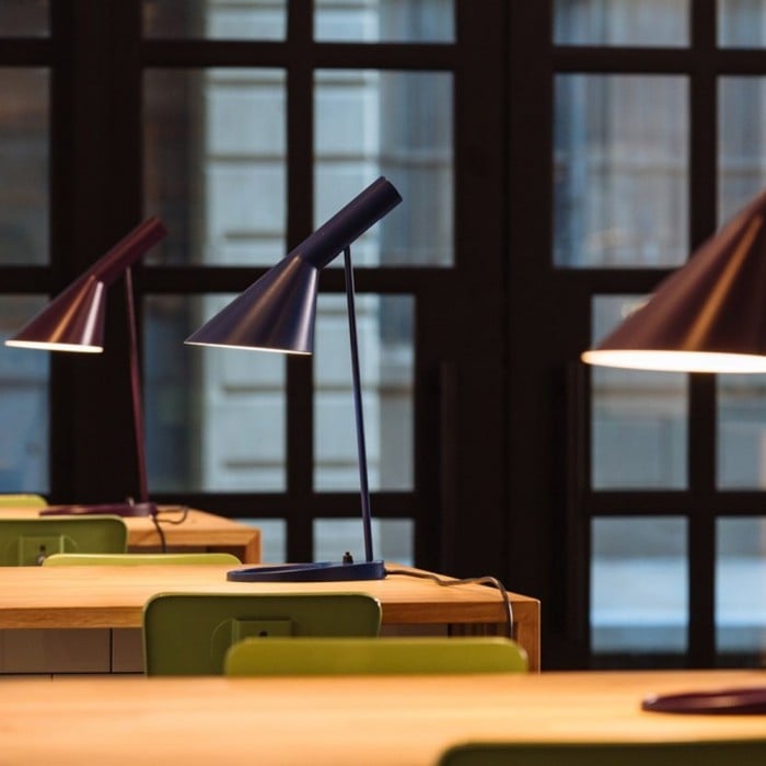 Directional Asymmetrical Metal Table Lamp Modern Design