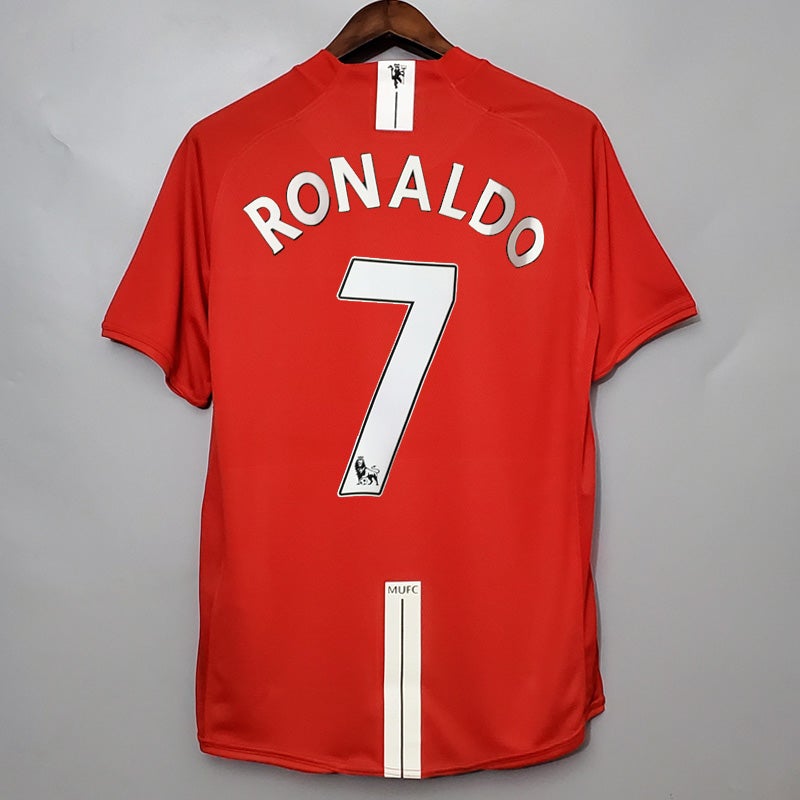 2007-2008 Manchester United retro kit