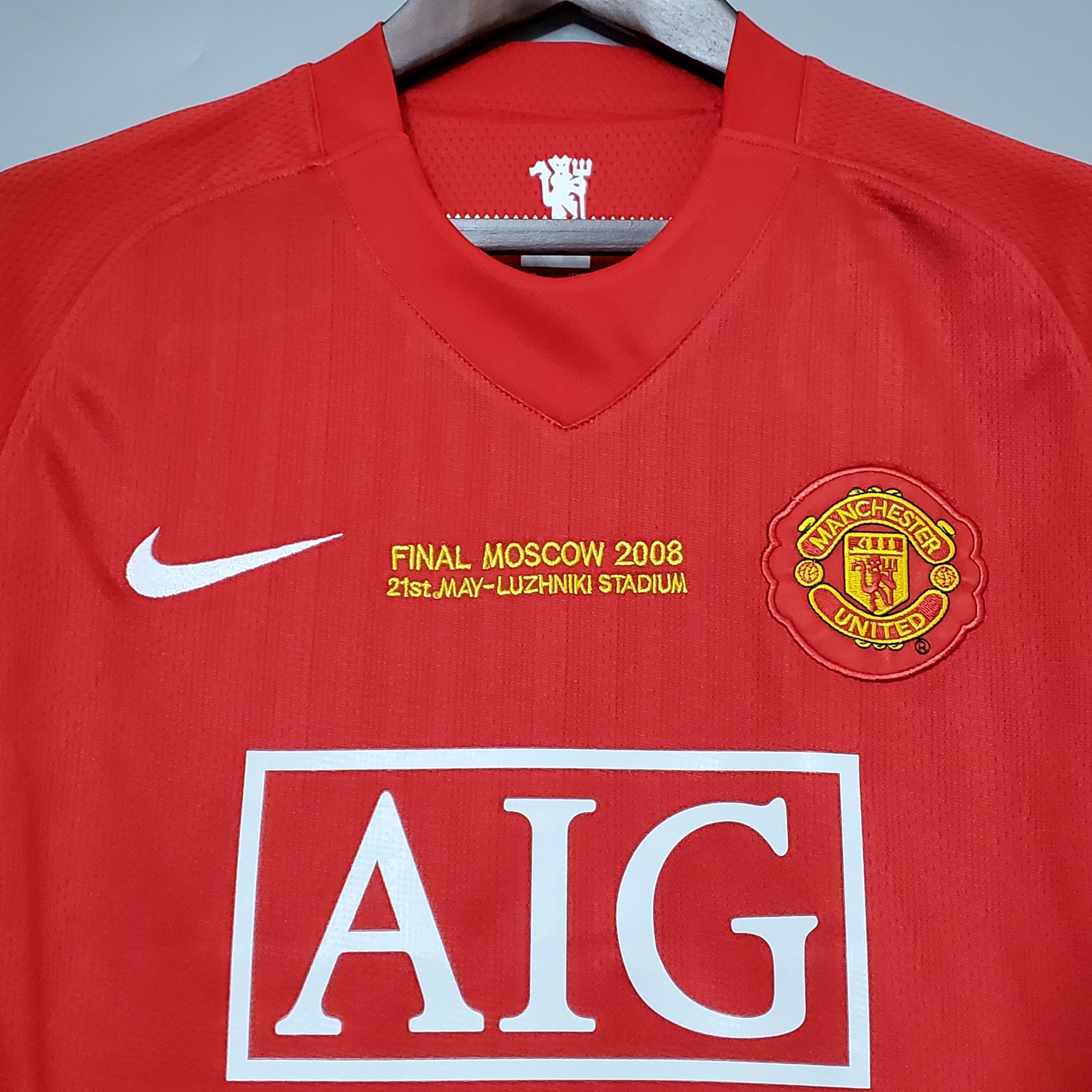 2007-2008 Manchester United retro kit
