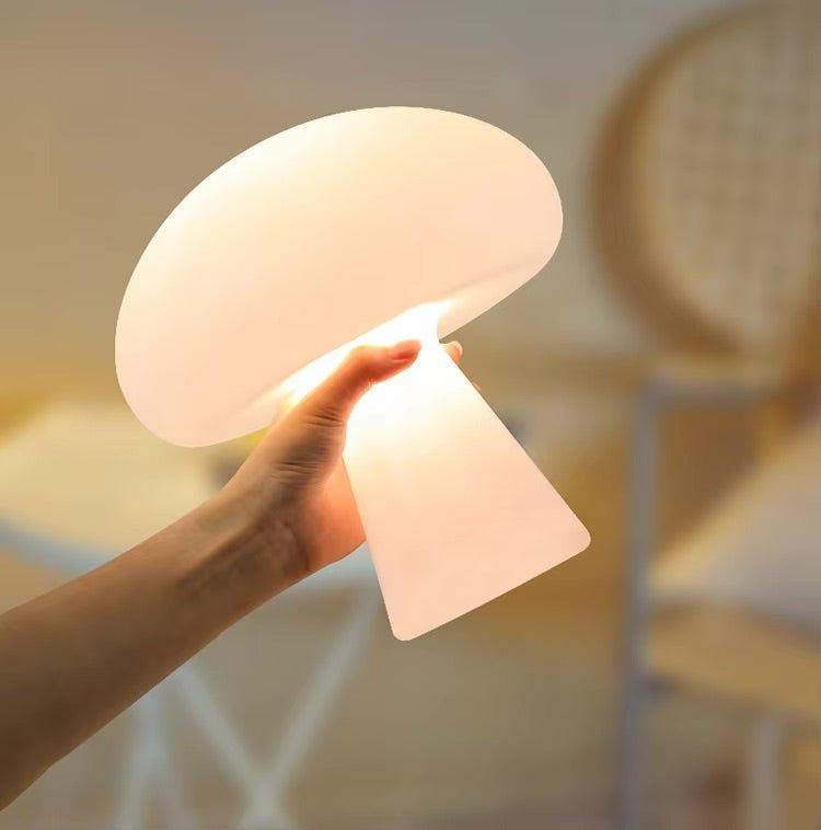 Bauhaus Style Mushroom Touch Control Desk Table Lamp
