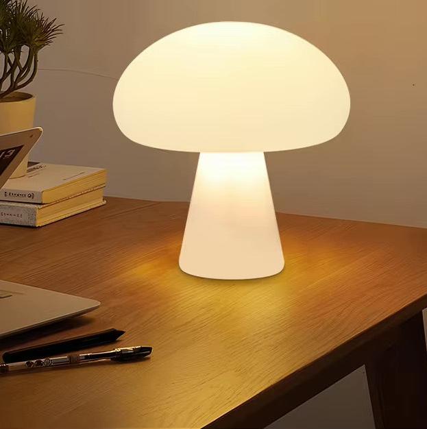 Bauhaus Style Mushroom Touch Control Desk Table Lamp