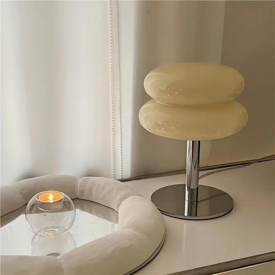 Bauhaus Glass Table Lamp Modern Minimalist Design