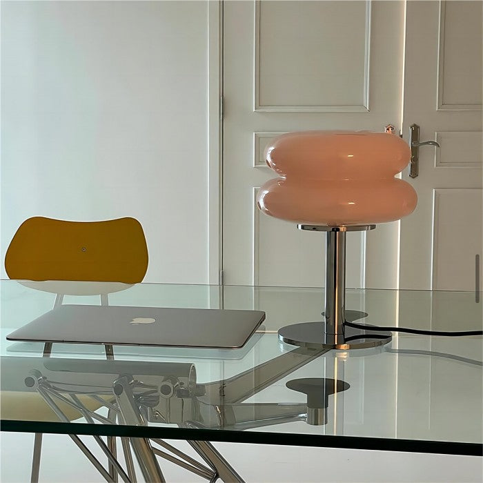 Bauhaus Glass Table Lamp Modern Minimalist Design