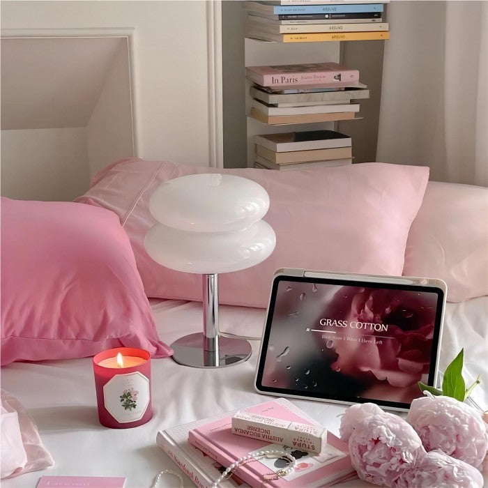 Bauhaus Glass Table Lamp Modern Minimalist Design