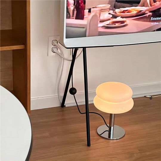 Bauhaus Glass Table Lamp Modern Minimalist Design