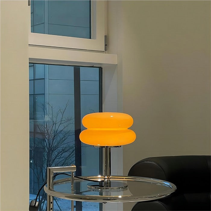 Bauhaus Glass Table Lamp Modern Minimalist Design