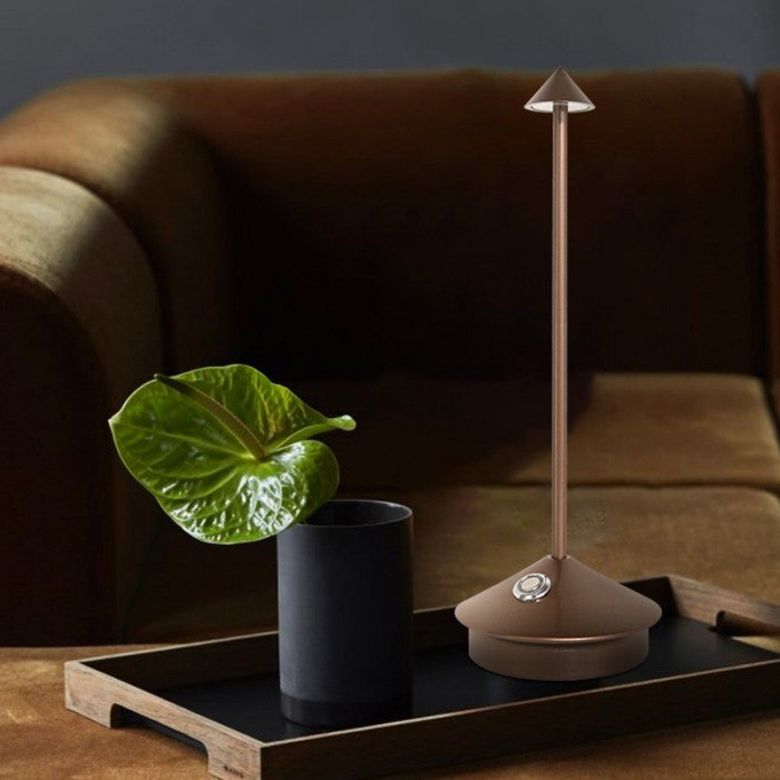 Modern Cordless LED Table Lamp Rechargeable Touch Dimmable