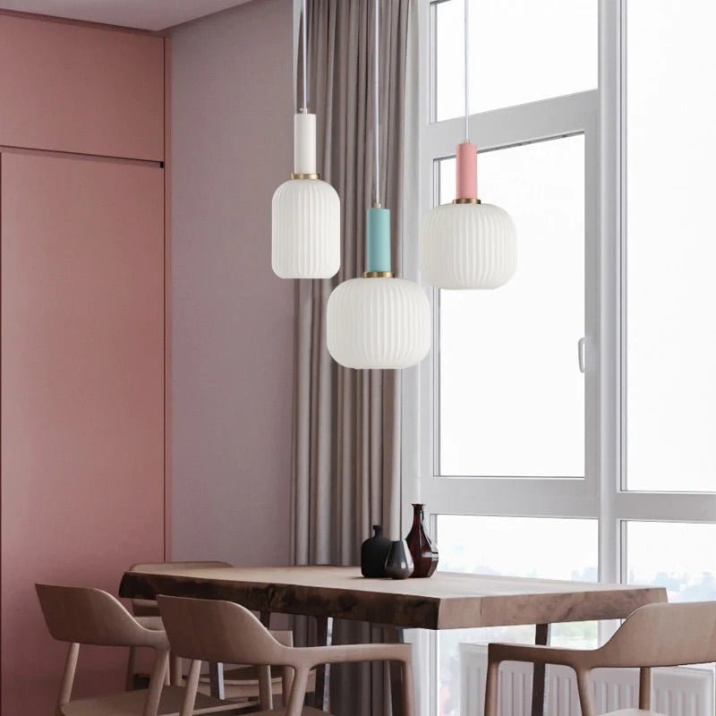 LuxePrism – Sleek Glass Pendant Light with a Touch of Luxury