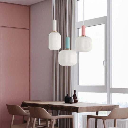 LuxePrism – Sleek Glass Pendant Light with a Touch of Luxury