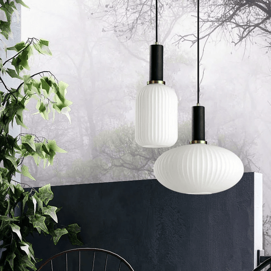 LuxePrism – Sleek Glass Pendant Light with a Touch of Luxury