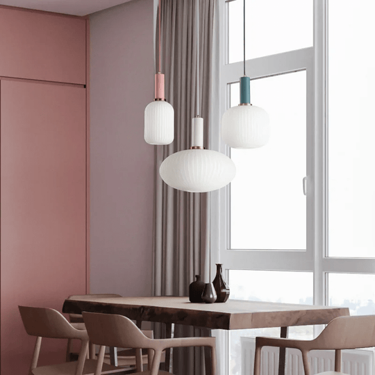 LuxePrism – Sleek Glass Pendant Light with a Touch of Luxury
